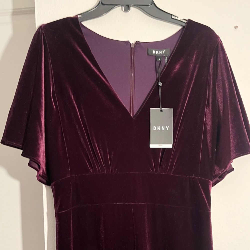 DKNY Dressy Velvet Pantsuit Size 10